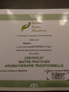 Maître praticienne Aromathérapie Maître praticienne en aromathérapie