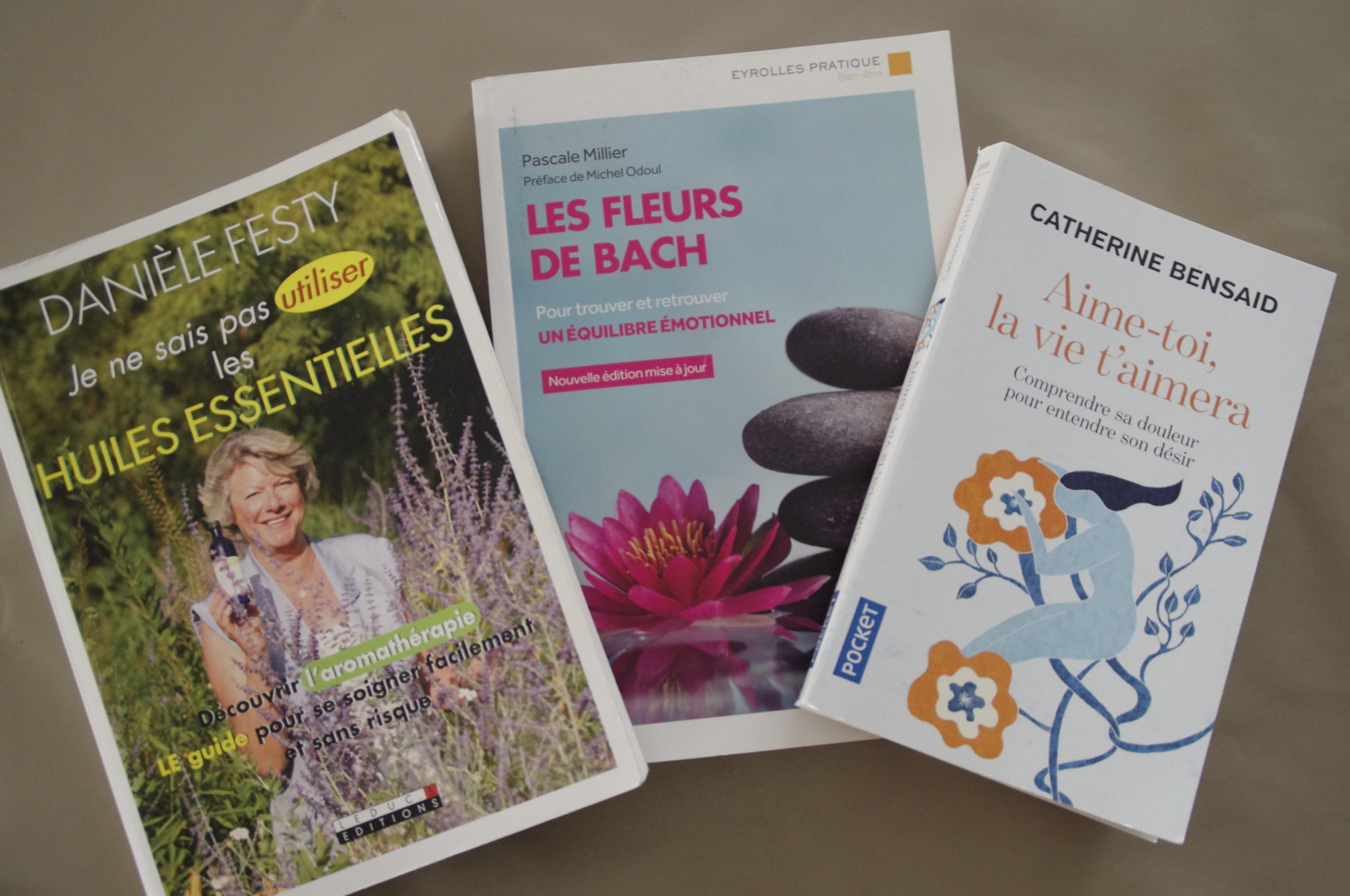 mes 3 livres références