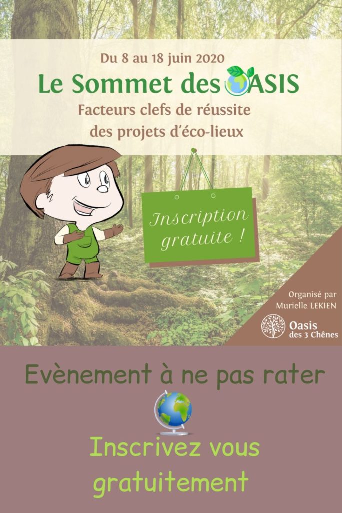 Le sommet des oasis - inscrivez vous gratuitement